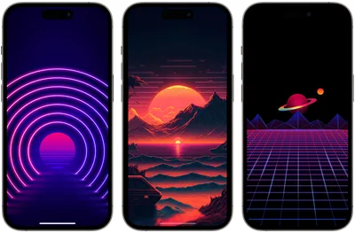 Большая подборка обоев в стиле ретровейв | iGuides.ru | Дзен