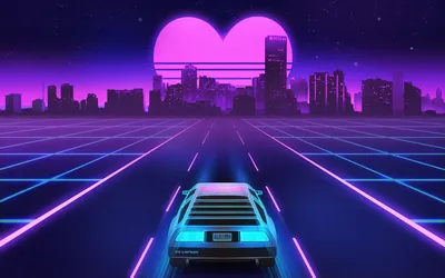 1080x1920 Retrowave Wallpapers for Android Mobile Smartphone [Full HD]