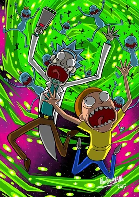 Rick and Morty by glenbw on DeviantArt | Rick and morty poster, Iphone wallpaper  rick and morty, Rick and morty drawing