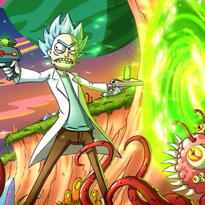 Скачать Rick Anime Morty Wallpaper New Wallpapers Art APK для Android