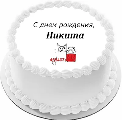 Набор \"С Днём Рождения, Никита!\" Воздушные шары с именем - купить в  интернет-магазине OZON с доставкой по России (793962580)