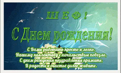 С днем рождения ШЕФ! - YouTube