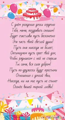 Поздравления с рождением дочери: своими словами, стихи, смс, картинки на  украинском языке — Украина