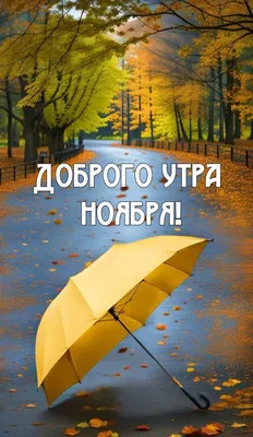 Доброе утро! | Осенний пейзаж, Пейзажи, Живописные пейзажи