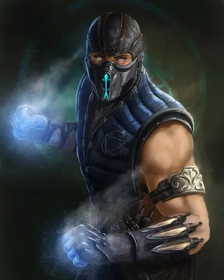 Scorpion и Sub-Zero | Midjourney | Пикабу