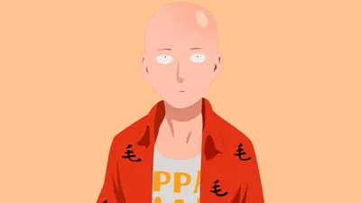 Wallpaper Saitama from the anime Vanpanchmen on the desktop / interface  personalization (40+), saitama wallpaper 1920x1080