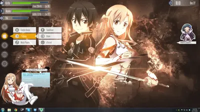 Обои на телефон: Sword Art Online II, Аниме