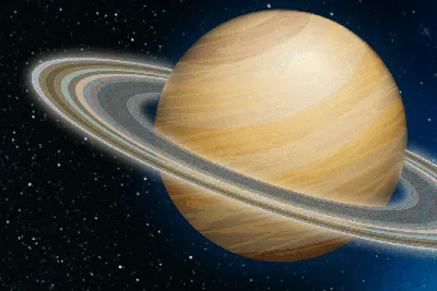 Saturn's cold blue hemisphere | Space | EarthSky