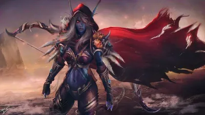 Фото обои WOW, Blizzard, Art, World of WarCraft, WarCraft, Сильвана,  Sylvanas Windrunner, Fanart, Sylvanas, WarCraft 3, Windrunner,… | Игры, Обои,  Обои для телефона