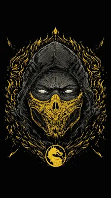 Scorpion (Mortal Kombat) Phone Wallpapers