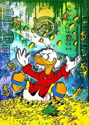 Купить постер (плакат) Duck Tales - Scrooge McDuck (артикул 120616)