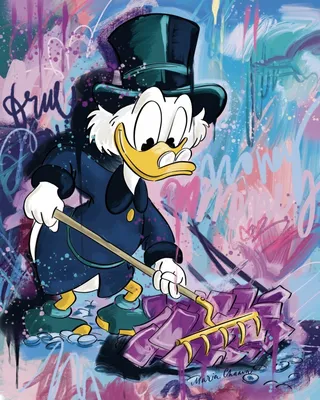 Скачать обои фон, деньги, монетки, Scrooge McDuck, Скрудж МакДак, раздел  фильмы в разрешении 1024x1024