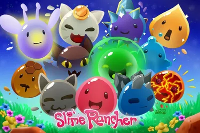 Вафельна картинка Slime Rancher - Vilen-Shop