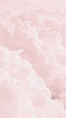 Фон Soft Pink Clouds Phone Wallpaper - AVATAN PLUS