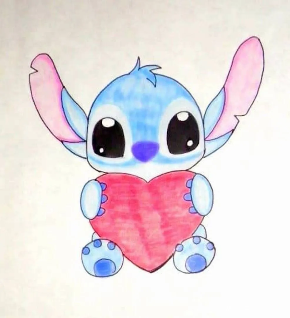 Dibujos a lapiz de stitch