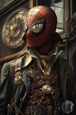 Герои MARVEL - steampunk | Пикабу