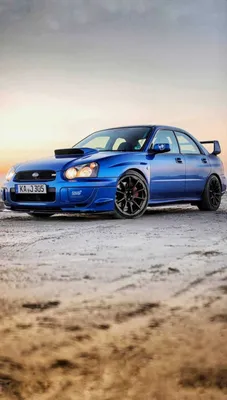 Subaru Impreza WRX STI Wallpaper for iPhone 4