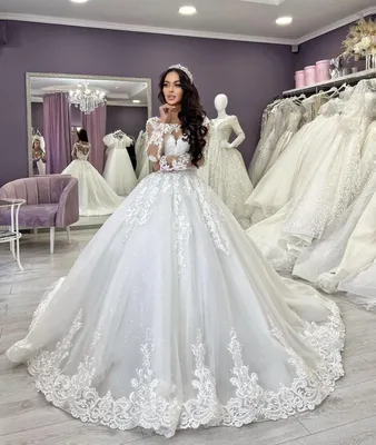 Атласное свадебное платье Бриджит купить в Москве - свадебный салон Etna  Bride Б