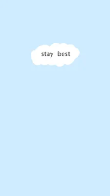 Wallpaper \"stay best\" | Обои \"оставайся лучшей\" | Обои, Черные обои, Милые  обои