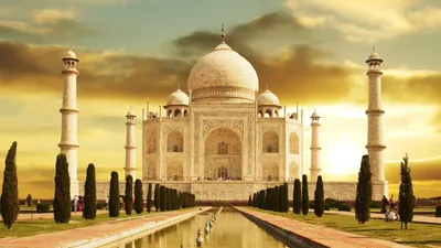 Скачать обои \"Тадж Махал (Taj Mahal)\" на телефон в высоком качестве,  вертикальные картинки \"Тадж Махал (Taj Mahal)\" бесплатно