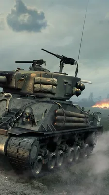 Картинка World of Tanks with Tiger Tank на телефон iPhone 5C