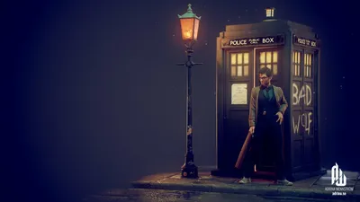 Ночник ТАРДИС Доктор Кто Кто Tardis Doctor Who - Каталог рукоделия #175710