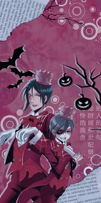 ⃟ ⃟👻обои на телефон.𖤝᭄ | Темный Дворецкий/Black Butler Amino