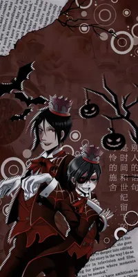 ⃟ ⃟👻обои на телефон.𖤝᭄ | Темный Дворецкий/Black Butler Amino