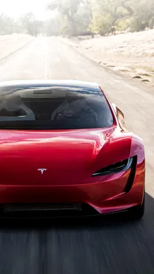 24+ Tesla Roadster обои на телефон от igrisin