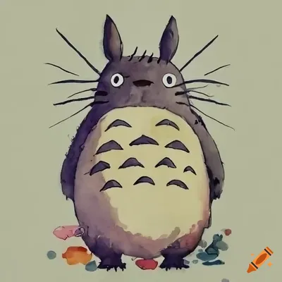 Totoro #totoro #myneighbortotoro #studioghibli #jerrodmaruyama #cute  #kawaii #artistsofinstagram | Instagram