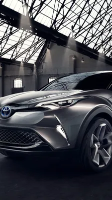 Картинки Toyota C-HR, 2015, Concept автомобиль 1080x1920