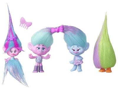 Купить игровой набор Trolls 4 героя, цены на Мегамаркет