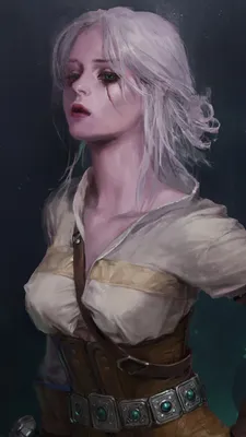 Picture female The Witcher 3: Wild Hunt Cirilla Fiona Elen 1080x1920