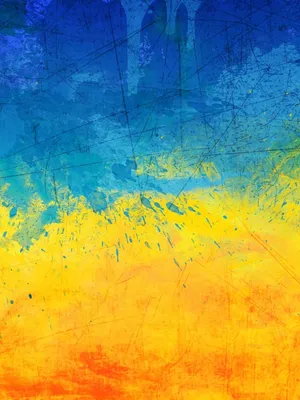 Ukraine Flag Wallpaper for iPhone 6 Plus