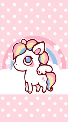 Cute unicorn phone wallpapers - YouLoveIt.com