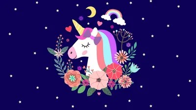 Cute unicorn phone wallpapers - YouLoveIt.com