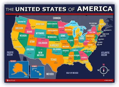 United States Map (Road) - Worldometer