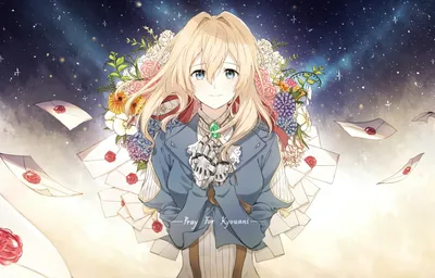 Купить постер (плакат) Violet Evergarden для интерьера (артикул 122807)