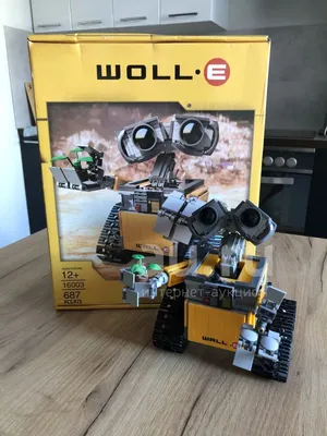 Конструктор робот \"Валли\" WALL-E 687 деталей 8886 (ID#206756988), цена: 70  руб., купить на Deal.by