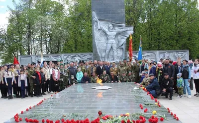 Вечный огонь в Барановичах горит с 1964 года