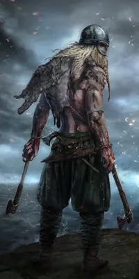 Mobile wallpaper: Warrior, Video Game, Viking, Ancestors Legacy, 1338695  download the picture for free.