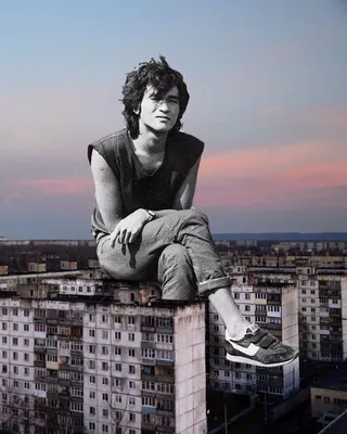 Скачать обои рок, виктор цой, группа кино, rock, viktor tsoi разрешение  640x960 #77021