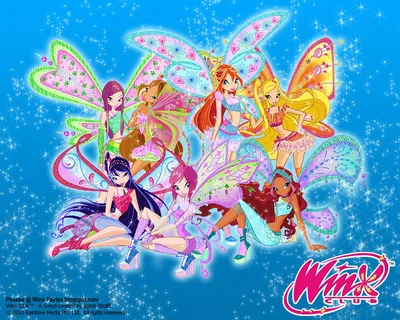 Новые картикни для рабочего стола с Винкс Клуб 2010// Winx Club Wallpapers  2010