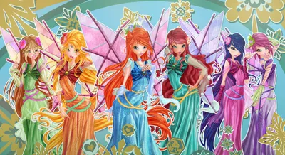 Календари и новогодние картинки с Винкс Клуб // Winx Club