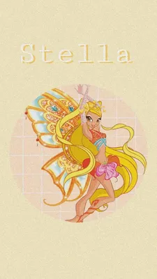 Stella enchantix Wallpaper Winx club / Стелла обои на телефон / Винкс клуб  | Periler, Animasyon, Çizgi film