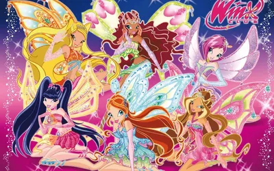 Картинка Winx Club для телефона и на рабочий стол iPhone 6 Plus