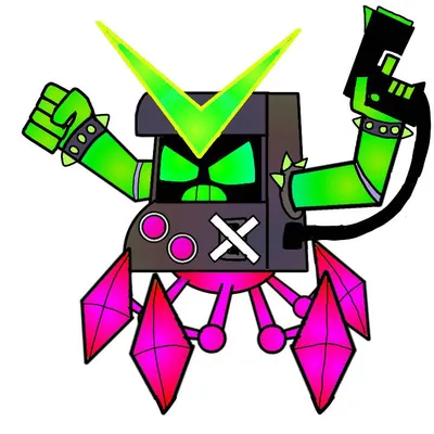 I drew my two fav skins in the game, Virus 8-Bit and Evil Gene, Hope you  like them | 8 bit, Underrated artists, Star art