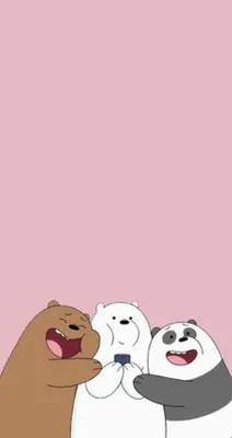 Обои на телефон♥️ | Bear wallpaper, We bare bears wallpapers, Cute cartoon  wallpapers