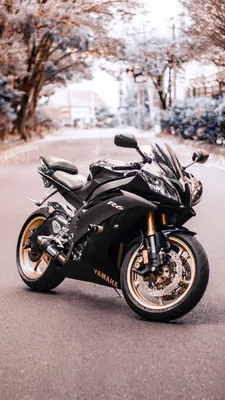 Скачать 1350x2400 yamaha r6, yamaha, мотоцикл, байк, черный, вид сбоку обои,  картинки iphone 8+/7+/6s+/6+ for parallax