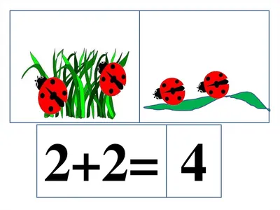 Задания самым маленьким - Математика в картинках